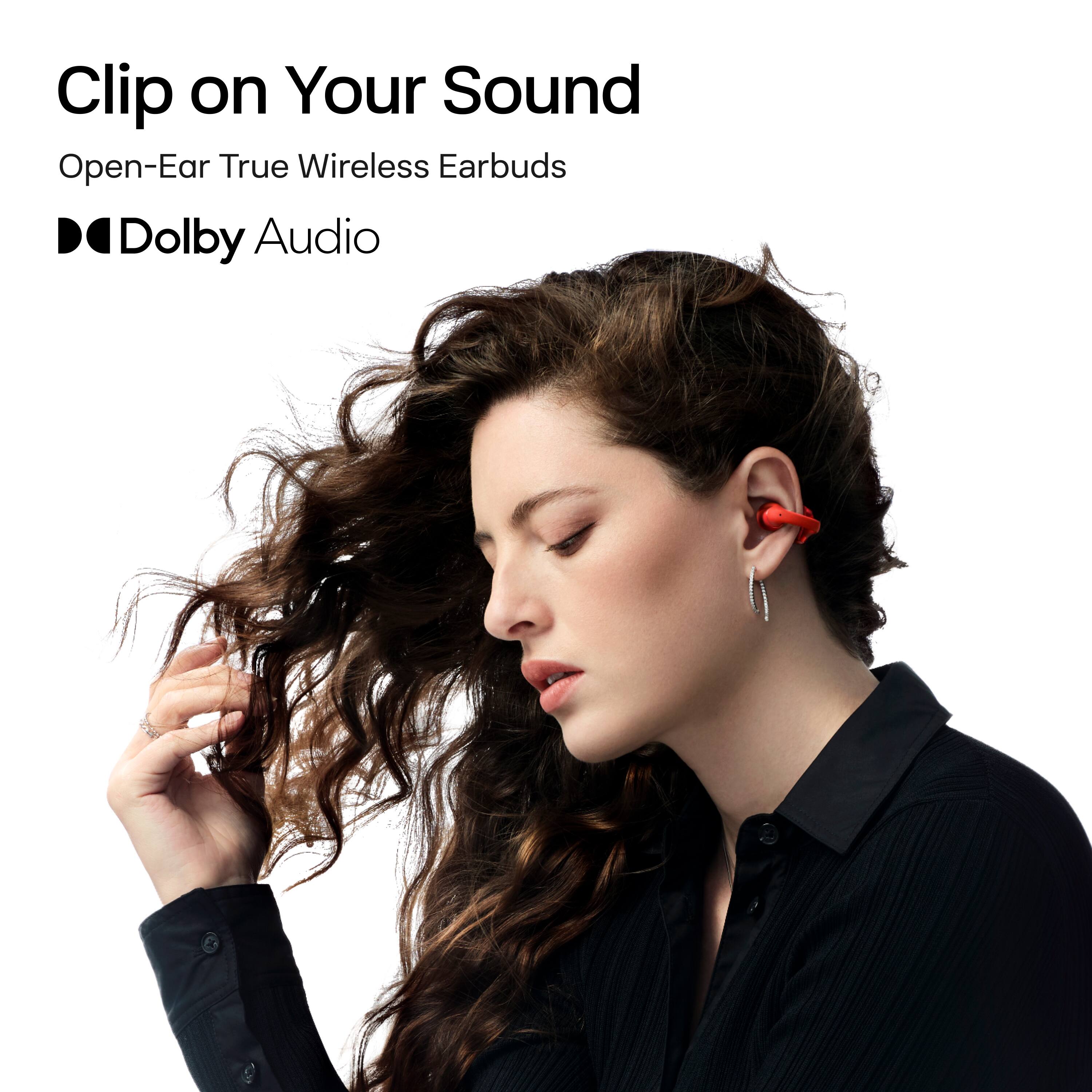 Clip on Your Sound  
Open-Ear True Wireless Earbuds  
Dolby Audio