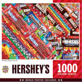 MasterPieces - Hershey's Sweet Tooth Fix 1000 Piece Jigsaw Puzzle - Multi-Color