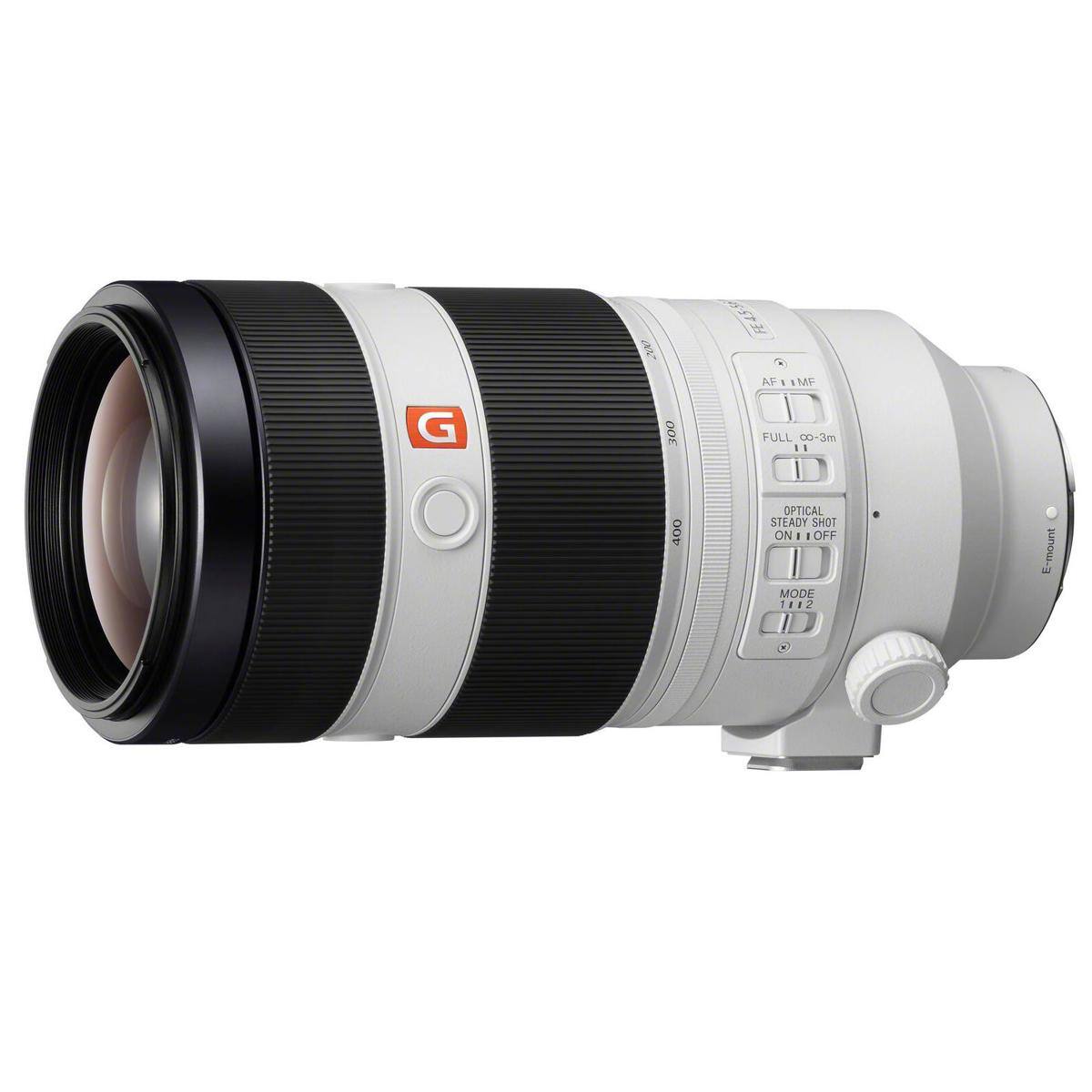 G  
200  
300 400  
FE45-5 AF: I MF FULL 00-3m " OPTICAL STEADY SHOT ON - / OFF MODE 1112 2  
E-mount