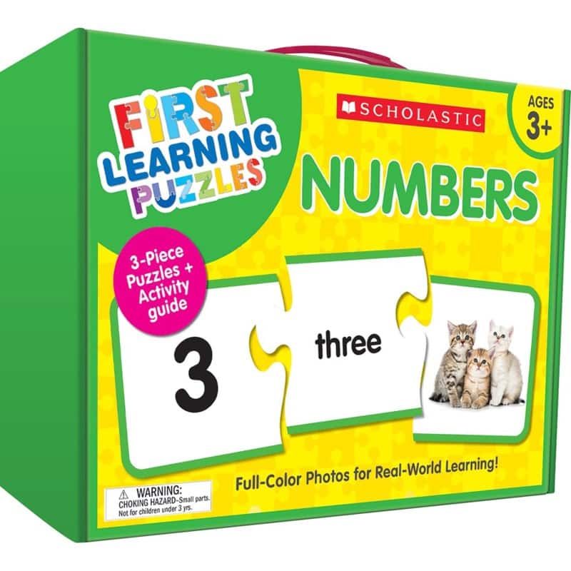 Scholastic - First Learning Puzzles: Numbers - Multi