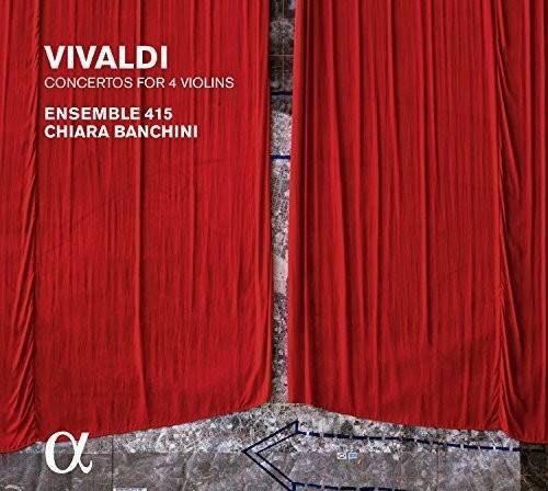 VIVALDI  
CONCERTOS FOR 4 VIOLINS  
ENSEMBLE 415  
CHIARA BANCHINI