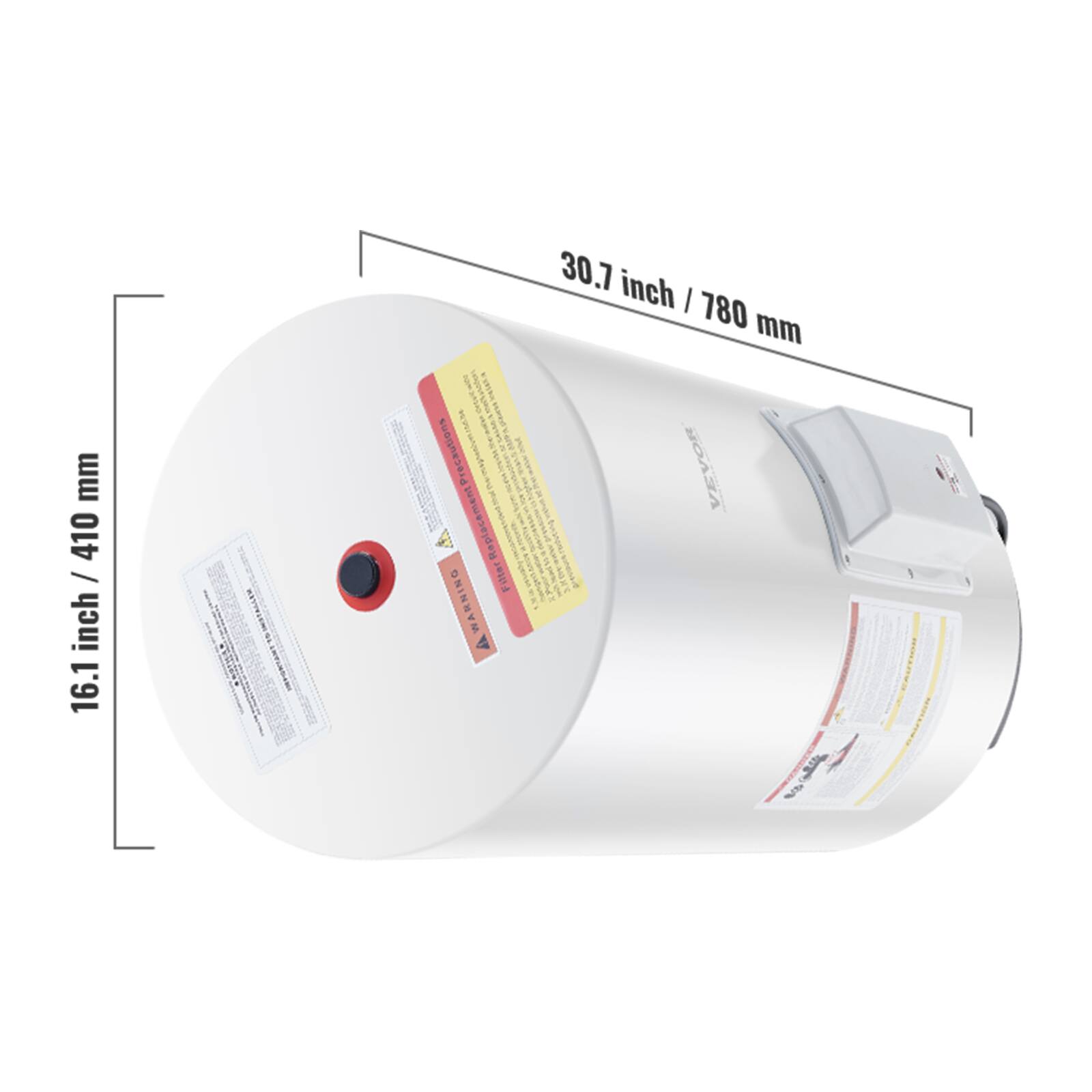 mm 410 / inch 16.1  
Replacement Precautions  
Precautions Replacement Filter  
WARNING  
30.7 inch / 780 mm