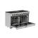 Alt View 11. Thor Kitchen - 9.6 Cu Ft. Freestanding Double Oven Convection Liquid Propane Gas Range - Stainless steel.