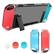 Front. Home Collection - Clear Protective Hard Case 5-in-1 Kit for Nintendo Switch with Screen Protector and Thumb Grip Caps.
