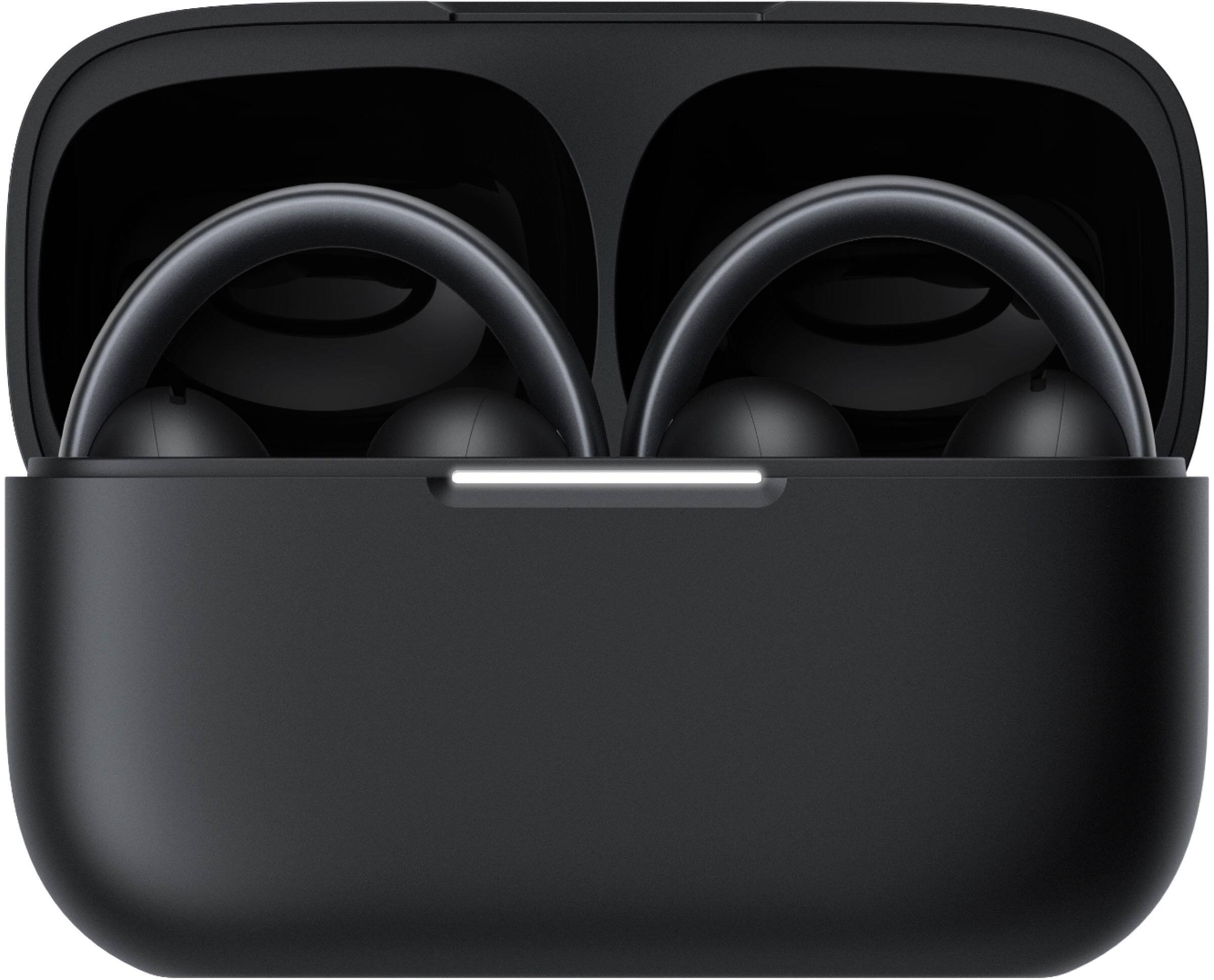 Back. Soundcore - by Anker AeroClip Open-Ear Clip-On Earbud Headphones - Black.