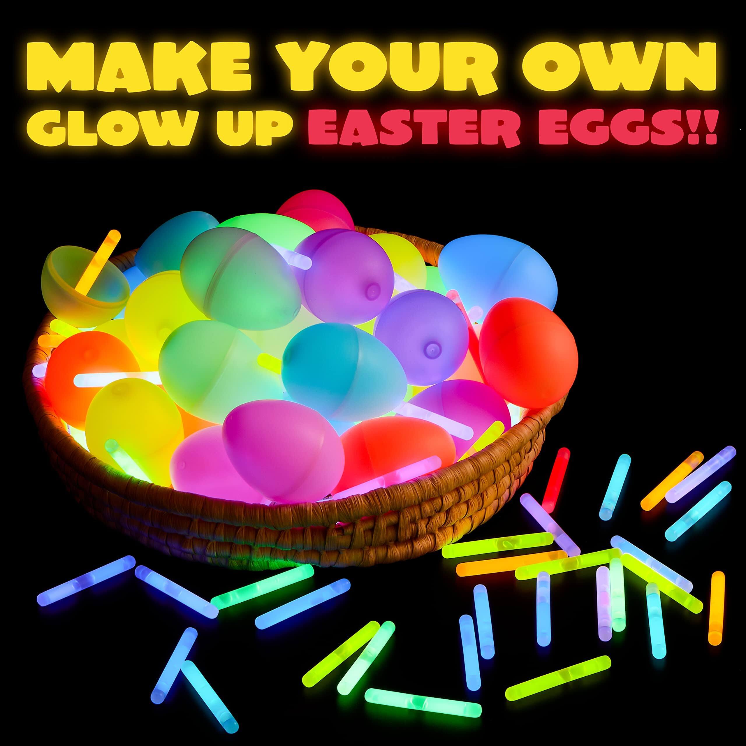 MAKE YOUR OWN GLOW UP EASTER EGGS!!