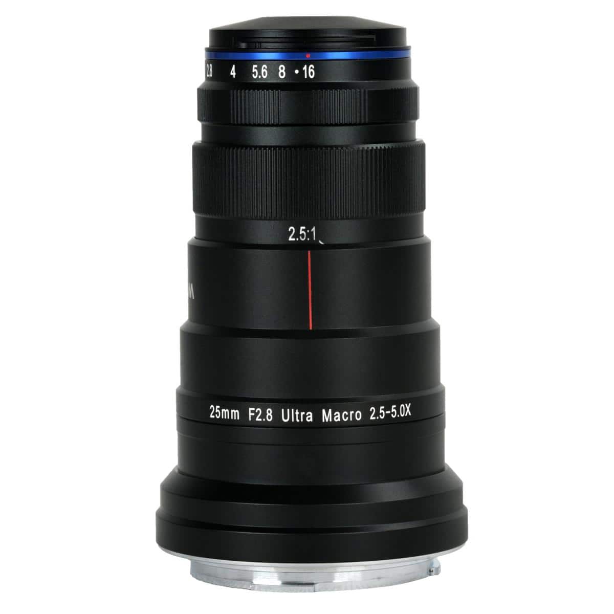 Venus - Laowa 25mm f/2.8 2.5-5X Ultra Macro Lens for Canon RF - Black