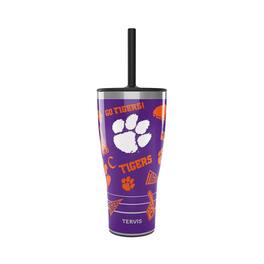 Tervis - Clemson Tigers 30oz. Swag Tumbler With Straw Lid - Multicolor