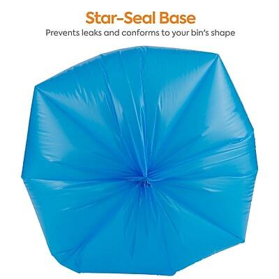 Star-Seal Base  
Prevents leaks and conforms to your bin's shape