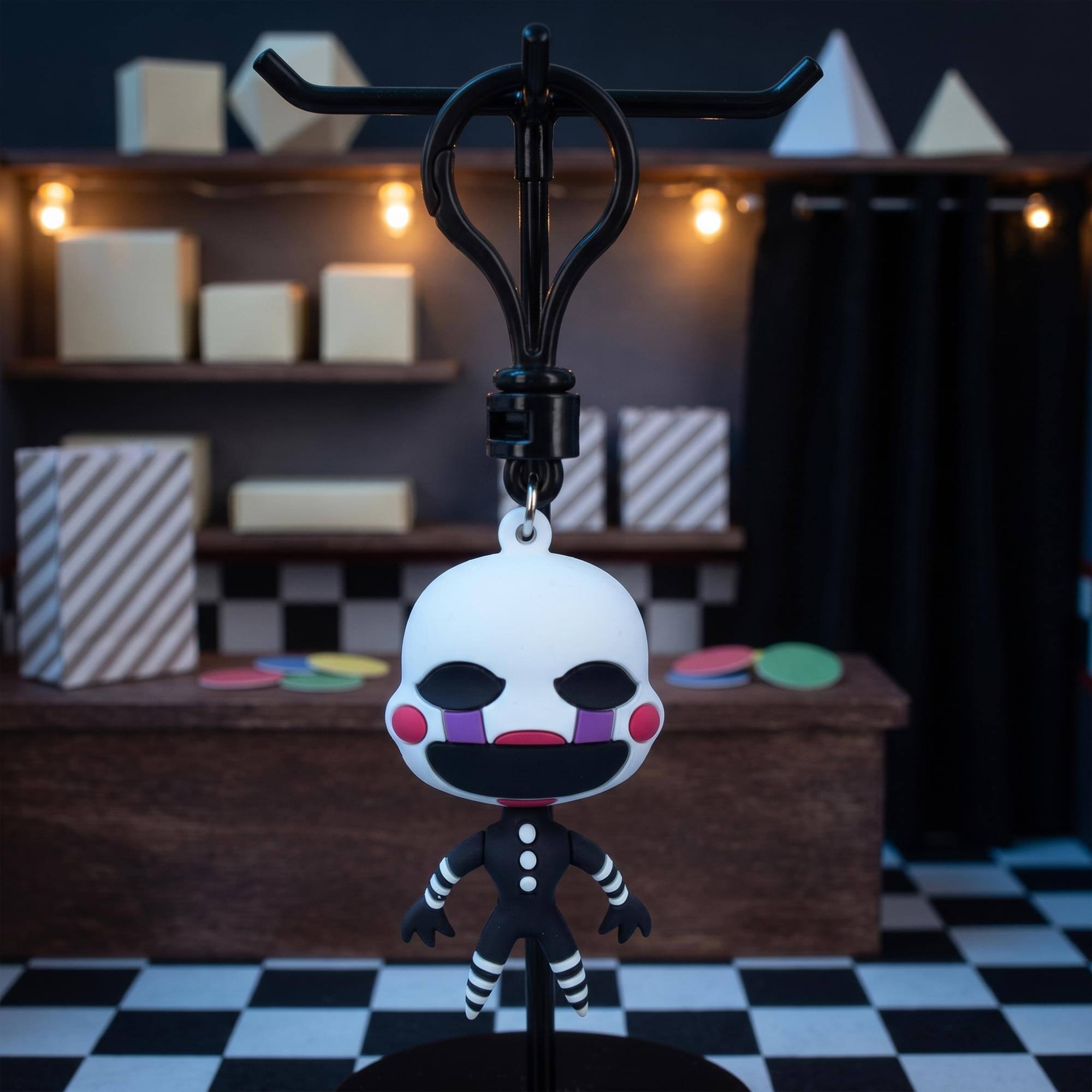 Alt View 5. Monogram - Five Nights at Freddy's Series 1 Blind Bag 3D Foam Bag Clips | 3 Random.