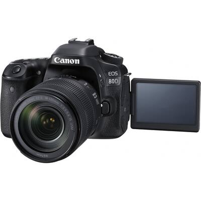 Canon EOS 80D DSLR Camera W/ 18 135mm Lens 1263C006 Basic Bundle Canon EOS 80D DSLR Camera W/ 18 135mm Lens 1263C006 Basic Bundle