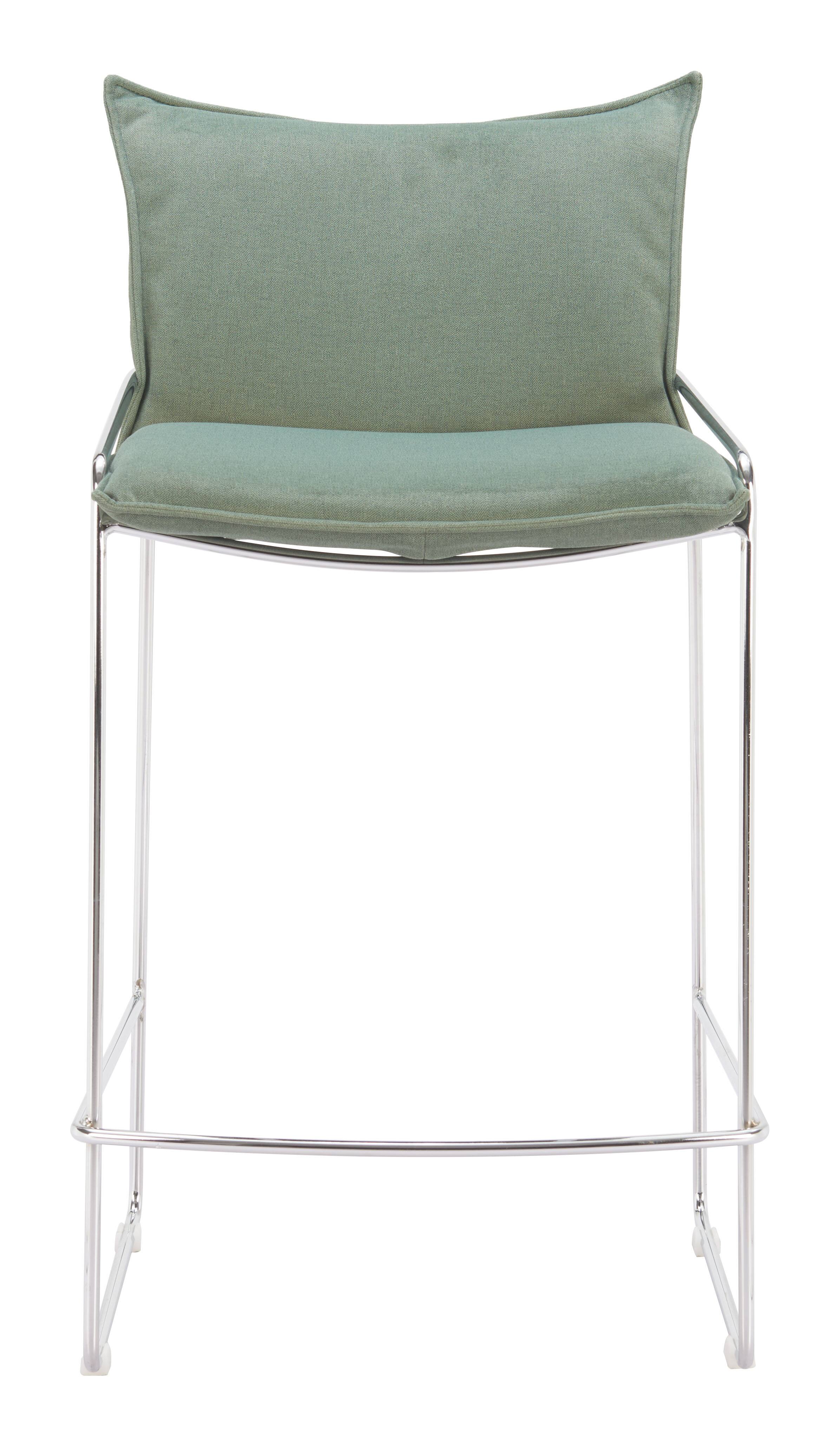 Alt View 1. Hivvago - Pola Counter Stool Green - Green.
