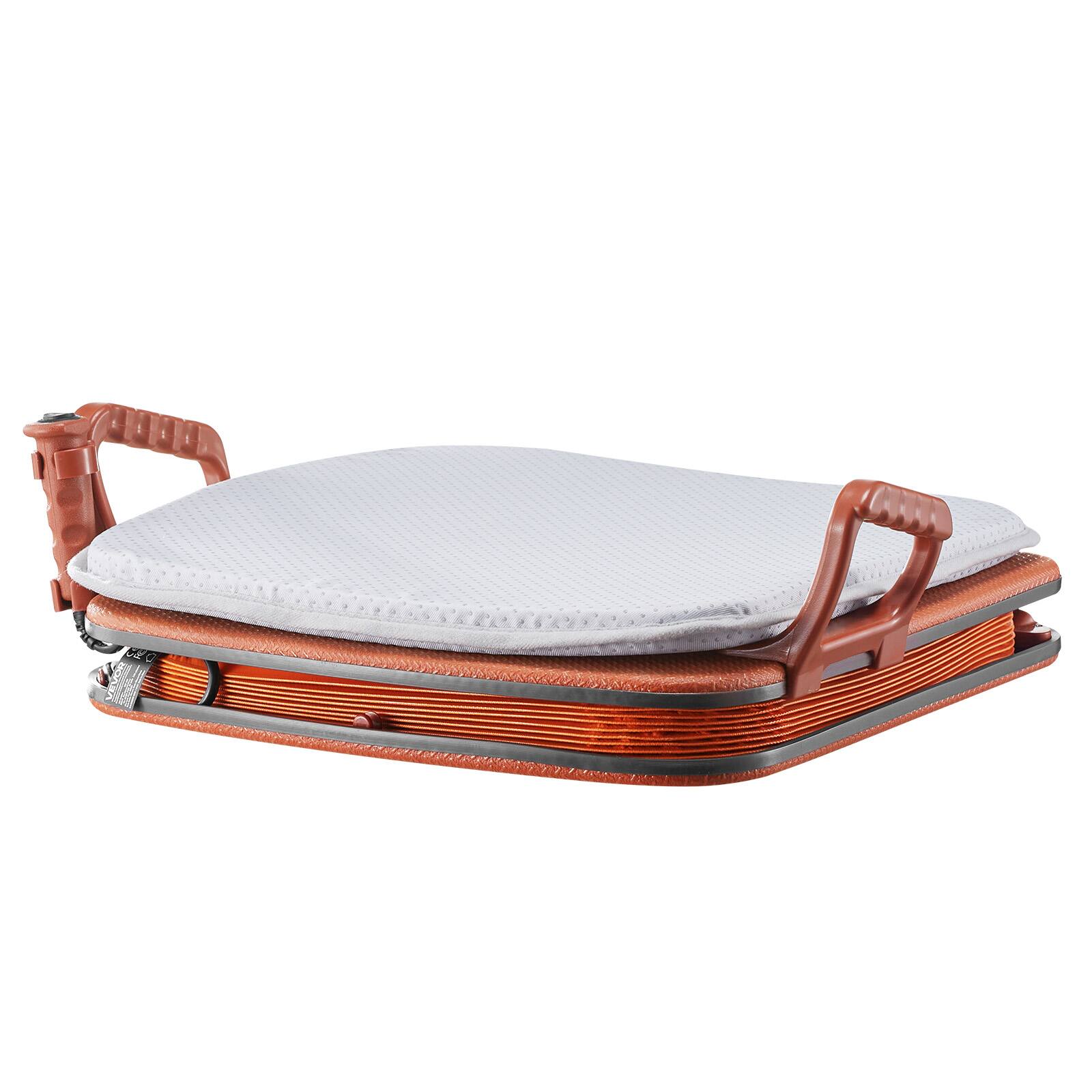 Alt View 5. VEVOR - Electric Seat Assist Lifting Cushion, 200lb Capacity, up to 34° Chair Lift Assist Device, with One-Button Control - Orange.