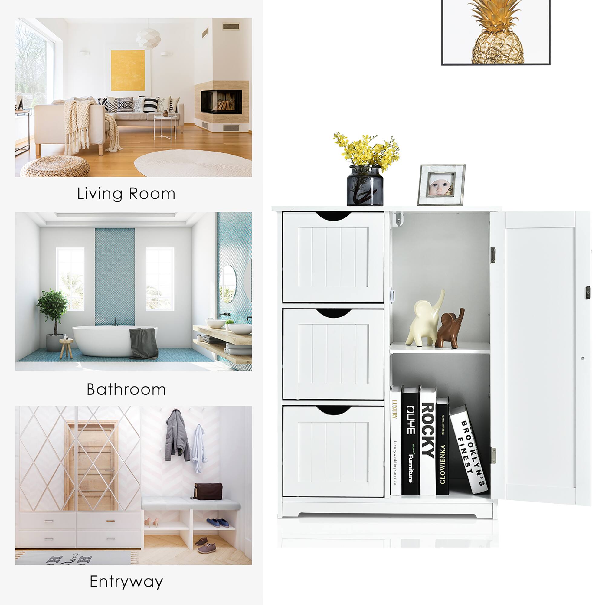 2007/6 Living Room Bathroom HSRY: OUYE ROCKY I Fumiture GLOWIENKA FINEST BROOKLYN' Entryway

Living Room

Bathroom

Entryway