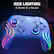 RGB Lighting: 8 Zones & 4 Modes for Nintendo Switch.