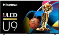 Hisense - 75" Class U9 Series Mini-LED 4K UHD QLED Google TV (2024) - Front_Zoom