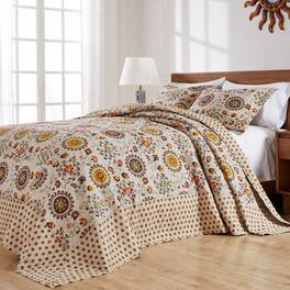 BreeBe - Andorra Bedspread Set 3-Piece King/Cal King - Multi