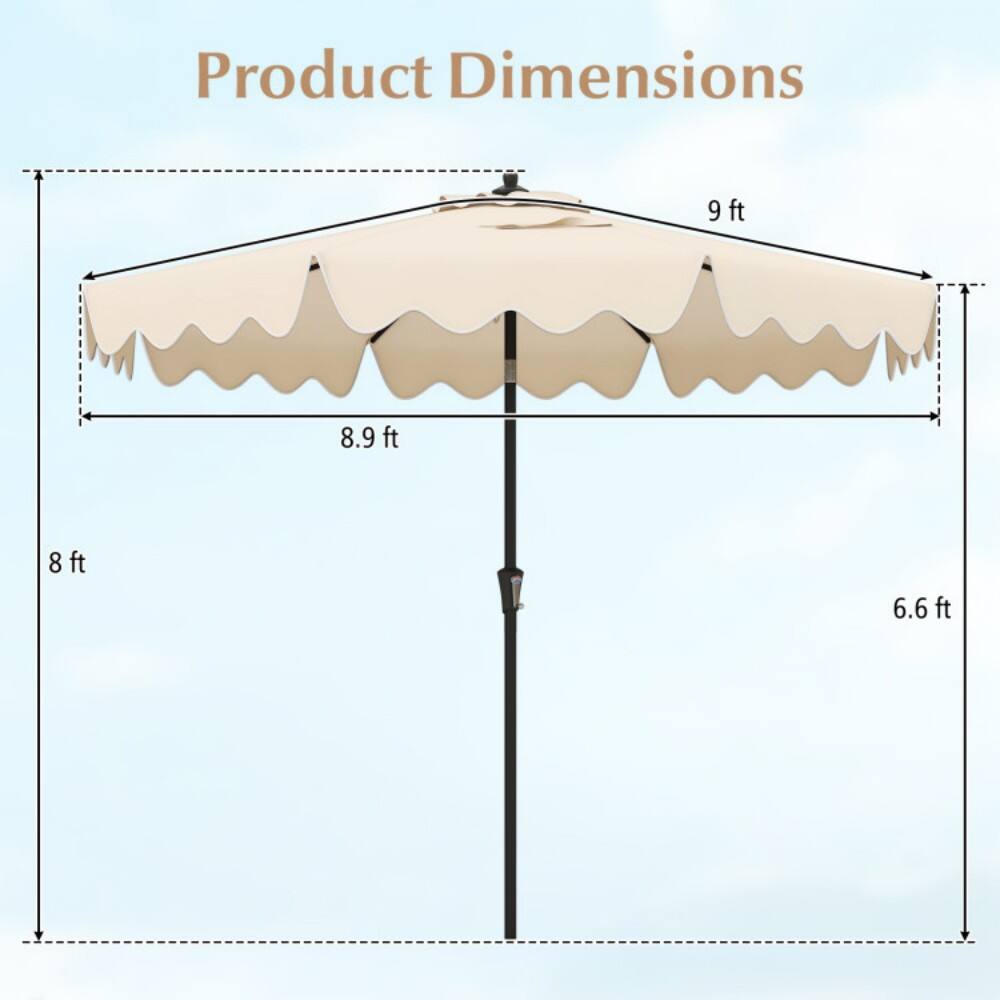 Product Dimensions: 9 ft, 8.9 ft, 8 ft, 6.6 ft