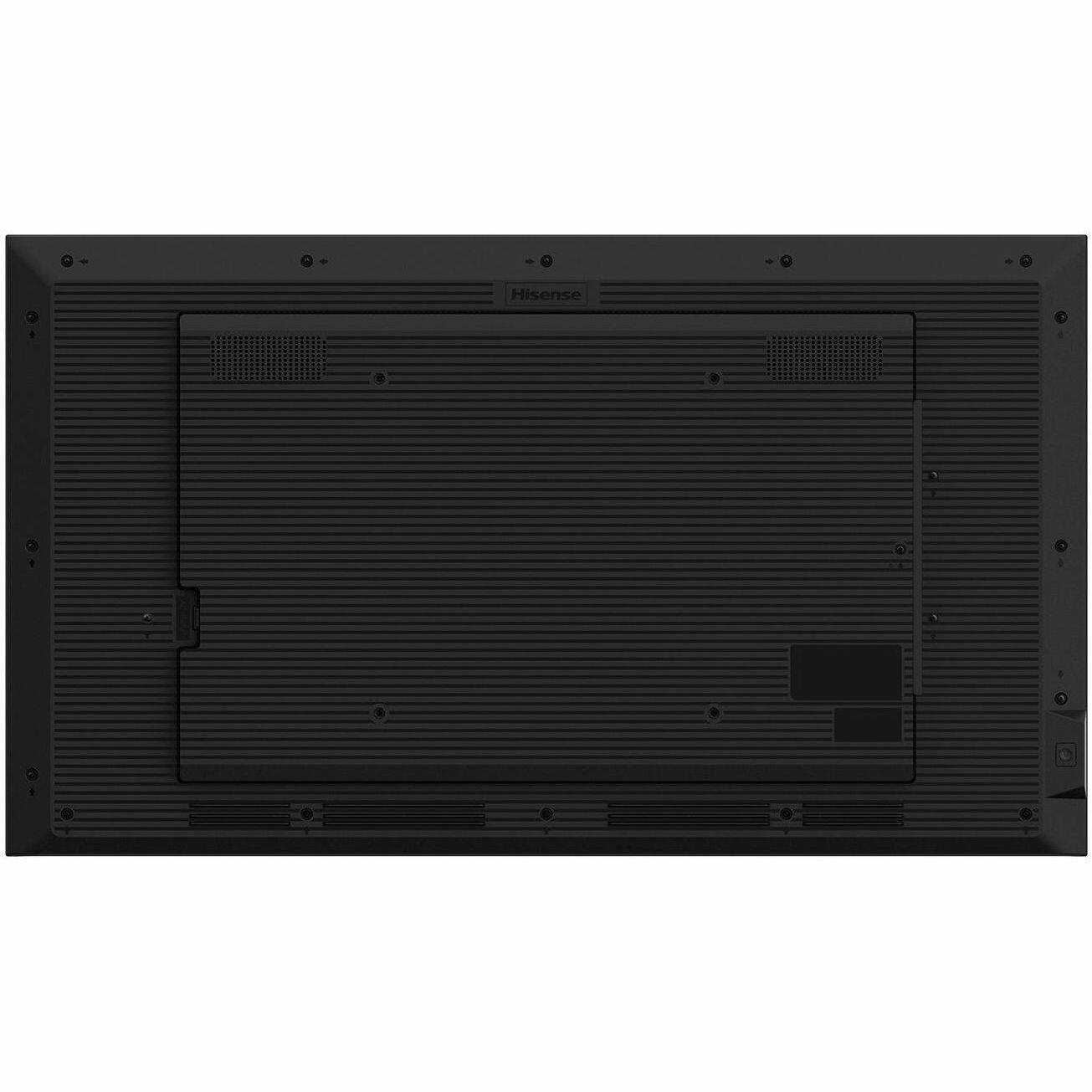 Alt View 5. Hisense - Hisense 43" 4K UHD Digital Signage Display - 24/7 Operation - 43" LCD - Advanced Super Dimension Switch ( ADS ) - 24 - Black.