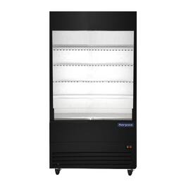 Magic Chef - Commercial 48 in. Open Air Merchandiser - Black