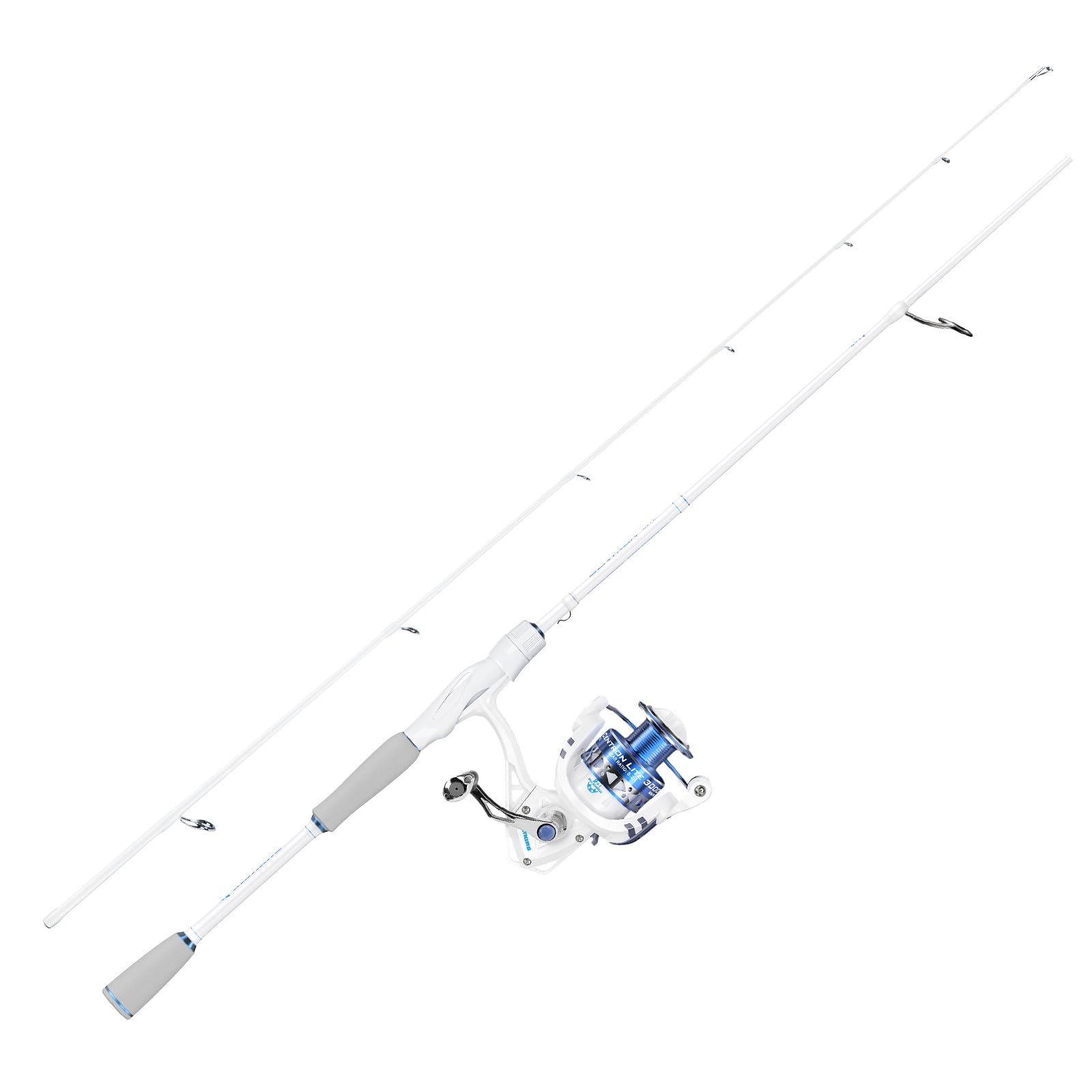 Alt View 2. NICHOLAS KLEIN - Centron Lite Fishing Rod And Reel Combo Im6 Graphite 2pc Blanks Stainless Steel Guides With - Spin-6'6" Medium Light-2000 Reel-2pcs.