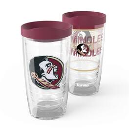 Tervis - Florida State Seminoles 2-Pack 16oz. Competitor & Emblem Tumbler Set - Multicolor