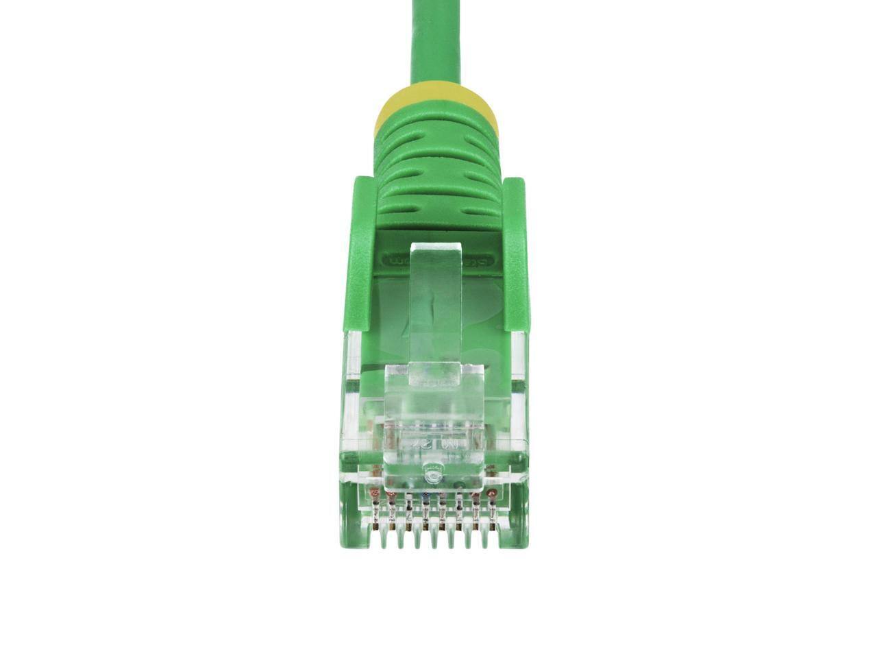 Alt View 3. StarTech.com - StarTech 10ft Green Slim CAT6 Ethernet Cable, Snagless RJ45, LSZH, 28AWG Pure Copper.
