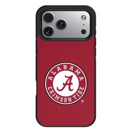 Keyscaper - NCAA - Alabama Crimson Tide Bump Case with 8.2ft Drop Protection - 16 Pro - Multicolor