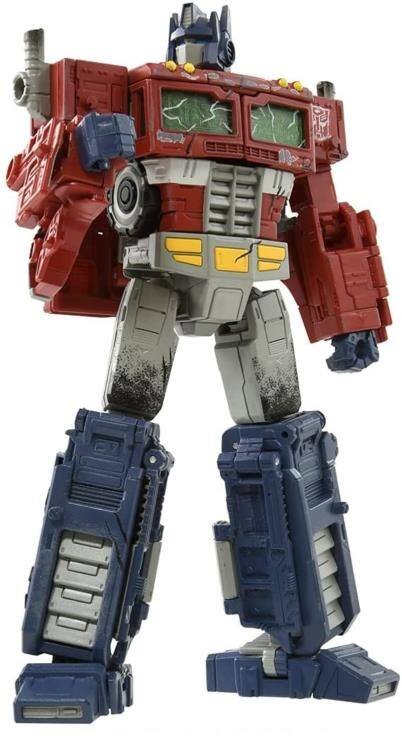 Alt View 6. Transformers - WFC-01 Optimus Prime Premium Finish Voyager Class | Transformers Generations War for Cybertron Siege Chapter.