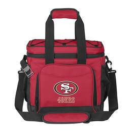 Logo Brands - San Francisco 49ers 24-Can Flex Cooler - Cardinal