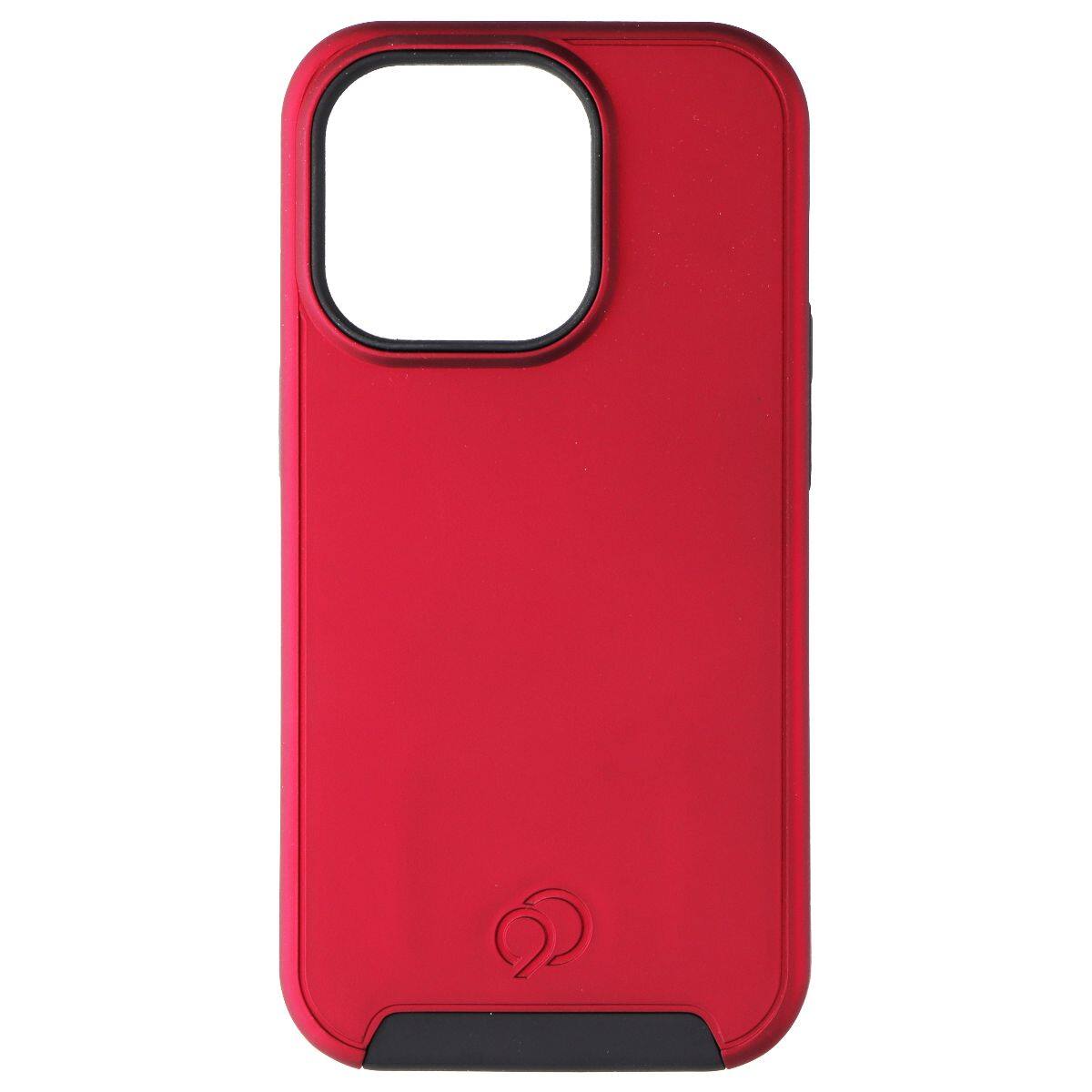 Back. Nimbus9 - Cirrus 2 Series Hard Case for Apple iPhone 14 Pro - Hard Case - Crimson Red.