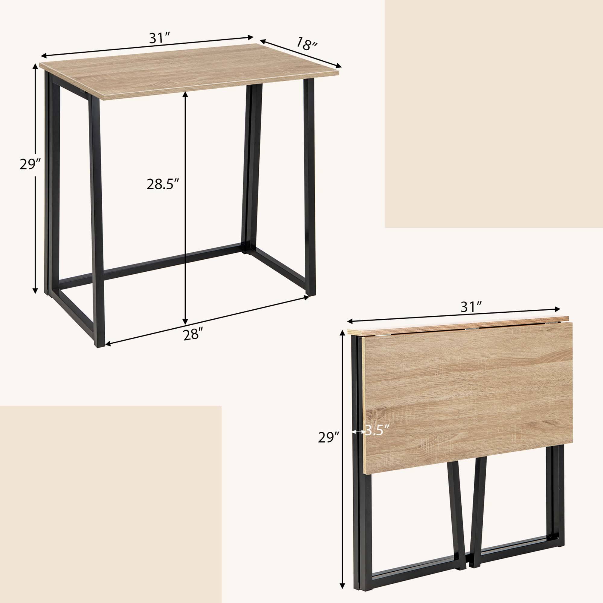 31" 18" 29" 28.5" 31" 28" 29" 3.5"