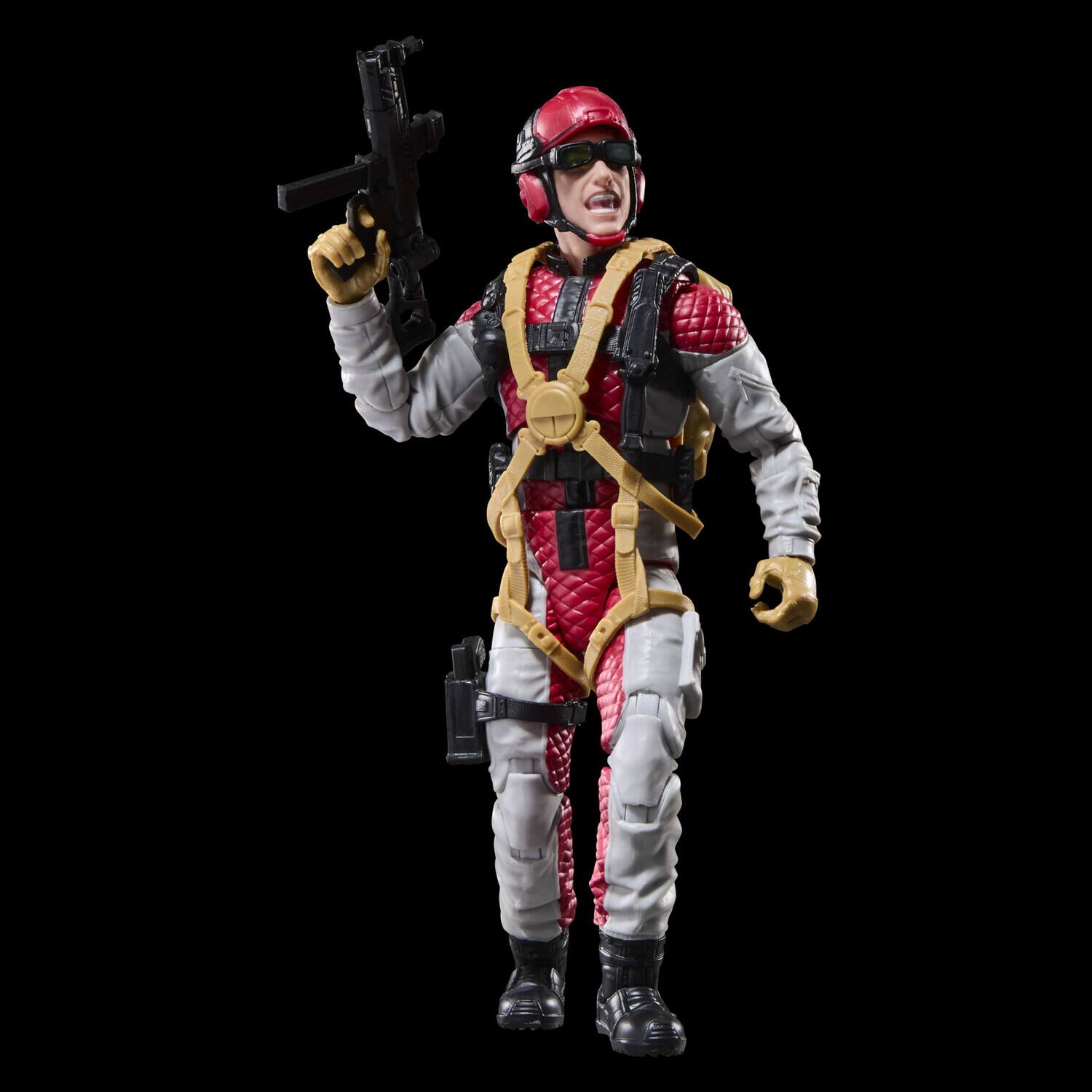 Alt View 4. Hasbro - Hasbro Collectibles - G.I. Joe - Classified Series - Retro Cardback David “Crazylegs” Thomas Action - COLLECTIBLES - Multicolor.
