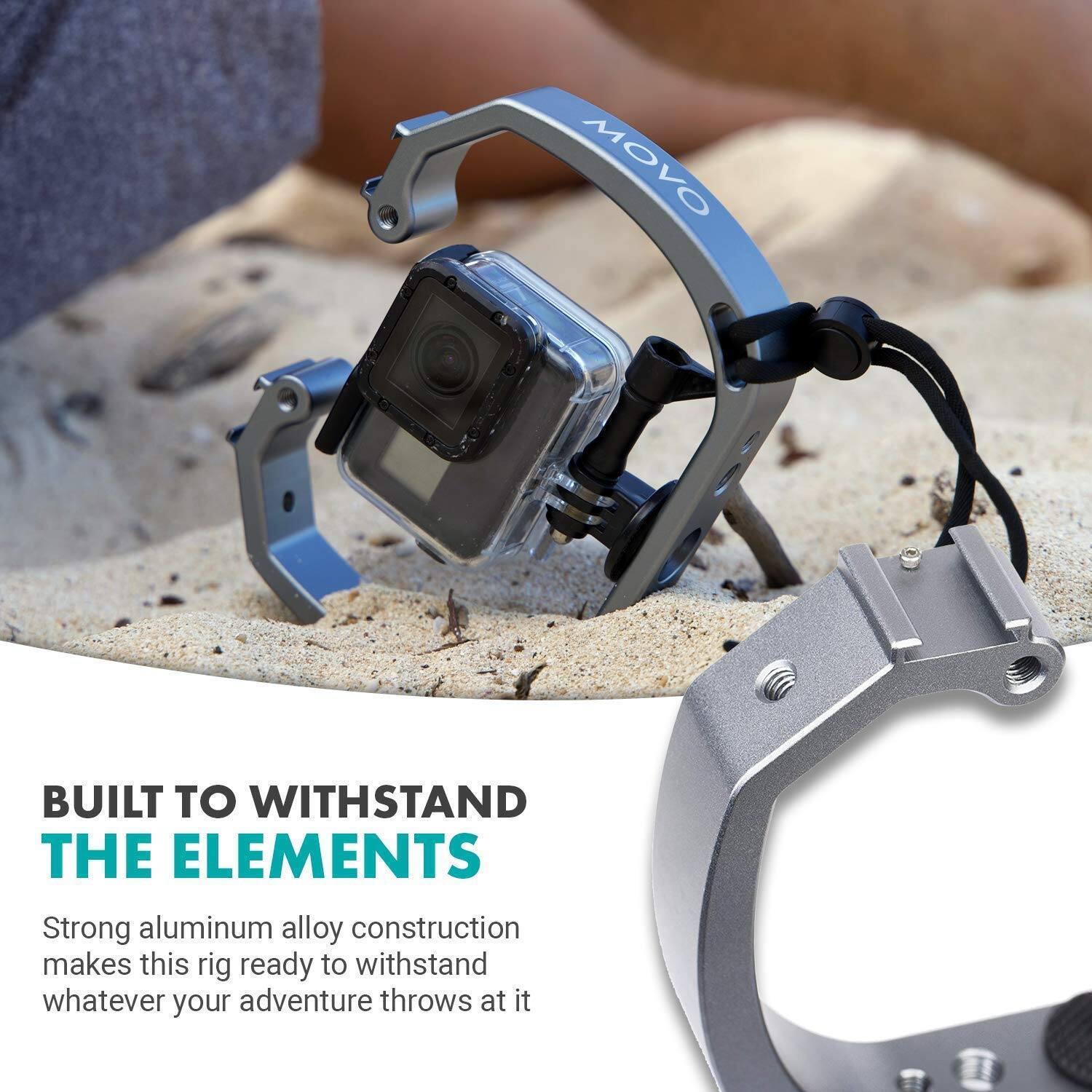 BUILT TO WITHSTAND THE ELEMENTS

Strong aluminum alloy construction makes this rig ready to withstand whatever your adventure throws at it