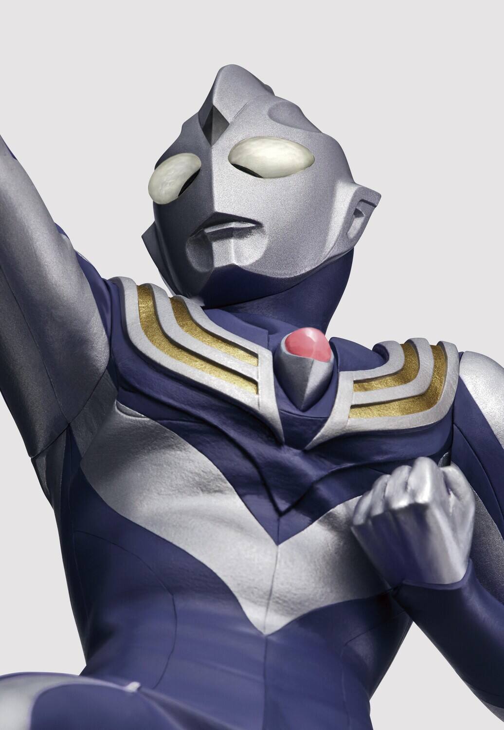 Alt View 3. PopMarket - BanPresto - Ultraman Tiga - Hero's Brave Statue - Ultraman Tiga (Sky Type) Night Color Edition   - Collectibles - Multicolor.