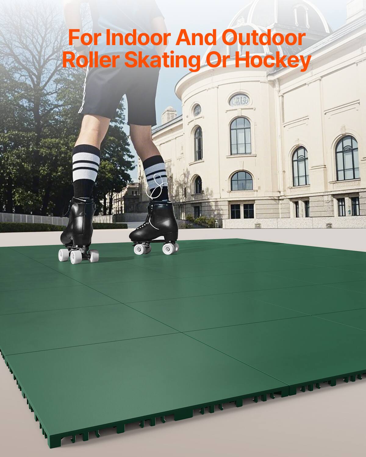 For Indoor And Outdoor Roller Skating Or Hockey
