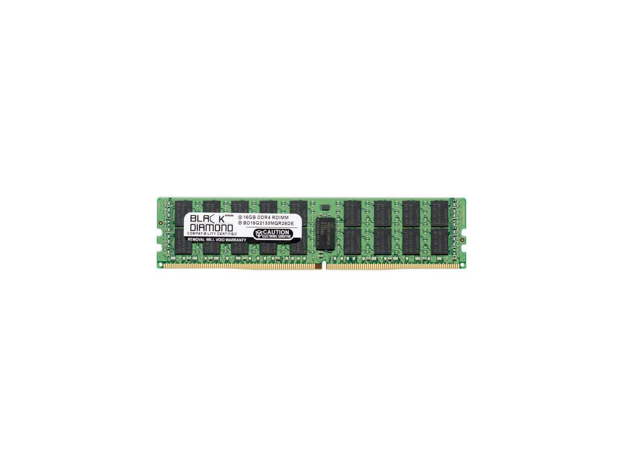Black Diamond - memory 16gb 288-pin ddr4 sdram ddr4 2133 (pc4 17000) ecc registere