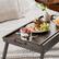 Alt View 2. LapGear - Rossie Home Medium Bamboo Media Bed Tray - Java.