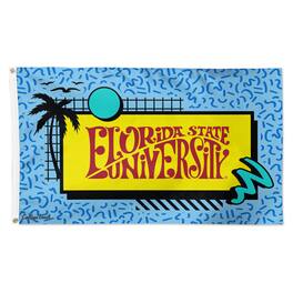 WinCraft - Florida State Seminoles Beach Club 3'' x 5'' One-Sided Deluxe Flag - Multicolor