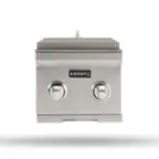 Angle. Coyote - Double Side Burner - Stainless steel.