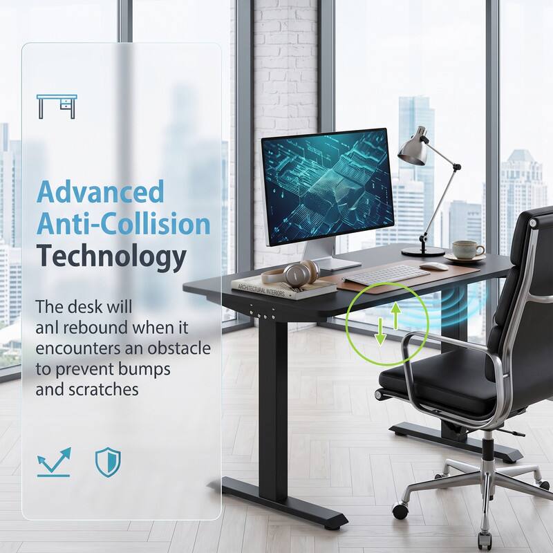 Advanced Anti-Collision Technology

The desk will rebound when it encounters an obstacle to prevent bumps and scratches