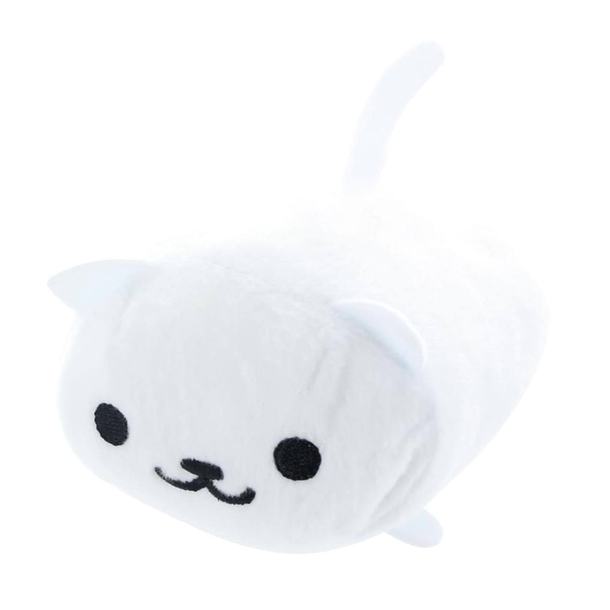 Alt View 1. Little Buddy - Neko Atsume: Kitty Collector 4" Plush: Snowball - White.