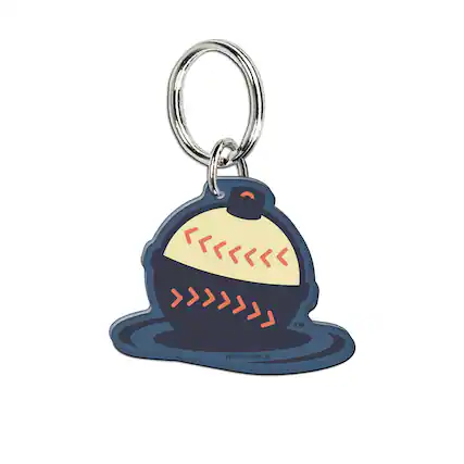 Front. WinCraft - 2026 City Connect Premium Acrylic Key Ring - Multicolor.