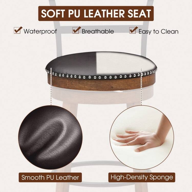 SOFT PU LEATHER SEAT

- Waterproof
- Breathable
- Easy to Clean

Smooth PU Leather

High-Density Sponge