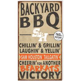 Jardine - Sam Houston State Bearkats 11" x 20" Indoor/Outdoor BBQ Sign - Brown