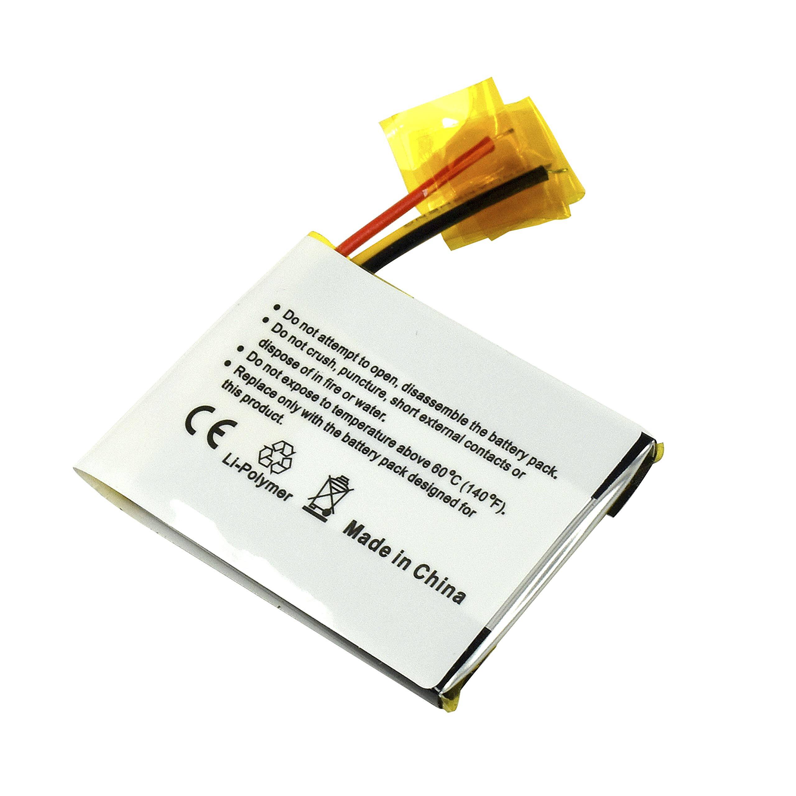 - Do not attempt to open, disassemble the battery pack.
- Do not crush, puncture, or expose to fire.
- Do not dispose of in water.
- Replace only with the battery pack designed for this product.
- Do not expose to temperature above 60°C (140°F).
- Short external contacts or expose to water.

CE
Li-Polymer
Made in China