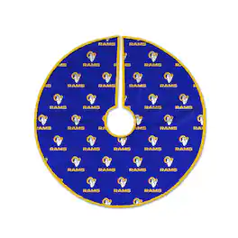 Pegasus - LA Rams Micro Plush Christmas Tree Skirt - Navy