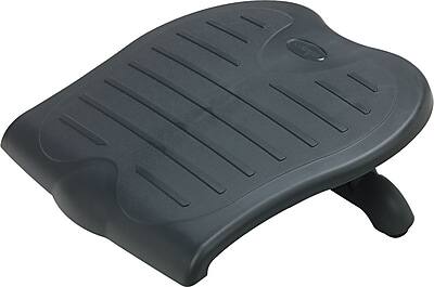 Front. Kensington - Kensington SoleSaver Tilt Adjustable Footrests, Black (KMW56152) - Black.