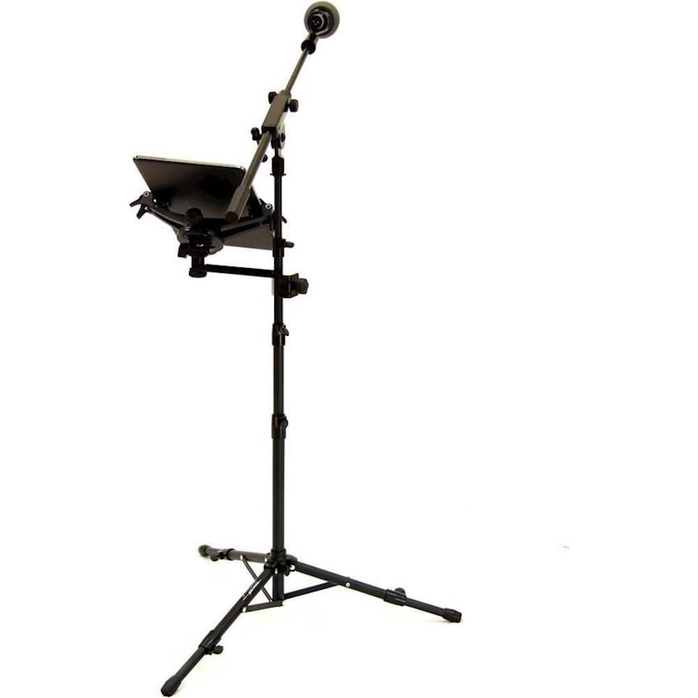 Alt View 13. AirTurn - goSTAND Portable Microphone and Tablet Stand - Black.