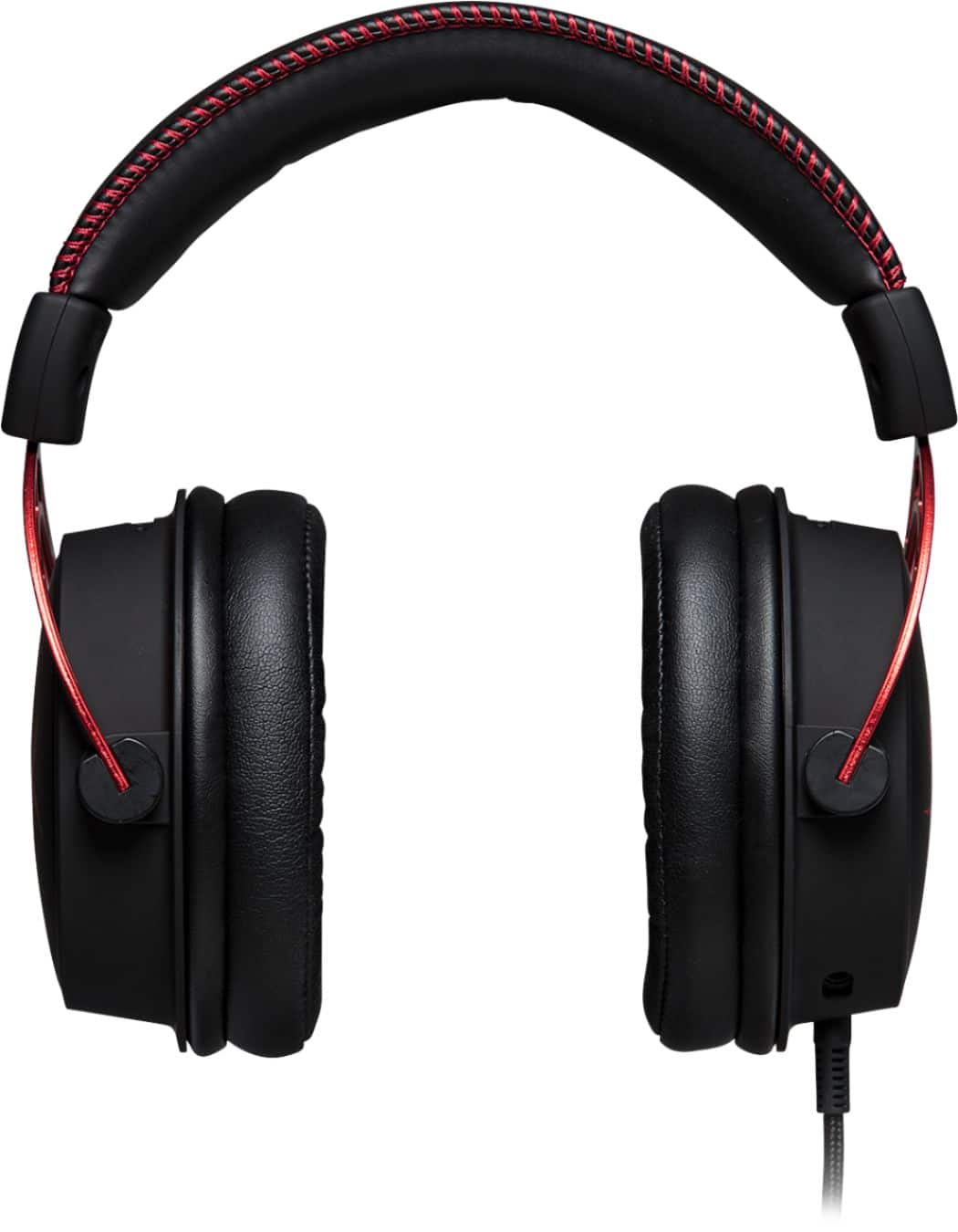 Alt View 11. HyperX - Cloud Alpha Wired Gaming Headset for PC, Xbox X|S, Xbox One, PS5, PS4, Nintendo Switch, and Mobile - Black/Red.